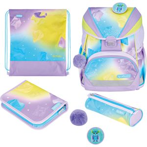 Schulranzen Herlitz UltraLight XL Plus Little Monster, 4-tlg.