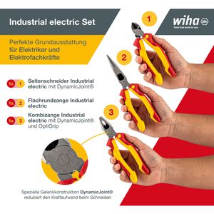 Produktbild für Zangenset Wiha 38637, Industrial electric