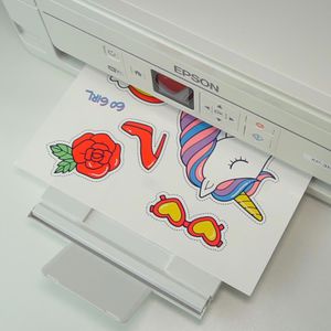 Produktbild für Transferpapier Skullpaper Inkjet Transparent, A4