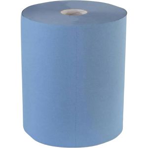 Produktbild für Putztuchrolle Quicky HP-99076-5, aus Recyclingpapier, blau