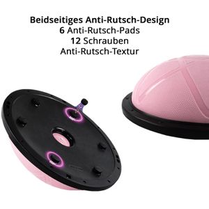 Produktbild für Balance-Ball DH-FitLife Yoga, mit Luftpumpe &amp; Fitnessbändern