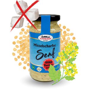Produktbild für Senf Altenburger Mittelscharfer Senf, körnig