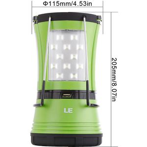 Produktbild für Campinglampe Lepro Akku, aufladbar