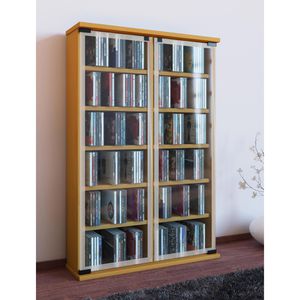 Produktbild für CD-Regal VCM Galerie, 30053, buche