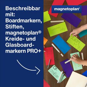 Produktbild für Moderationskarten Magnetoplan 112501560, Neon