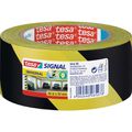 Warnband Tesa 58133 Markierungsband, 66m selbstklebend, gelb / schwarz