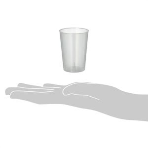 Produktbild für Trinkbecher Papstar 16134, transparent, PP