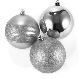 Produktbild für Weihnachtskugeln Heitmann-Deco silber