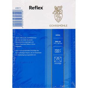 Produktbild für Briefumschläge Gohrsmühle 90023421, weiß, C6