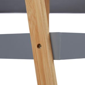 Produktbild für Badregal Relaxdays 10022215, aus Bambus, braun / grau