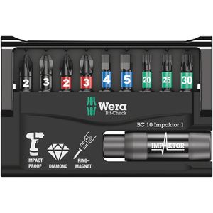 Produktbild für Bitset Wera Bit-Check 10 Impaktor 1, 05057680001