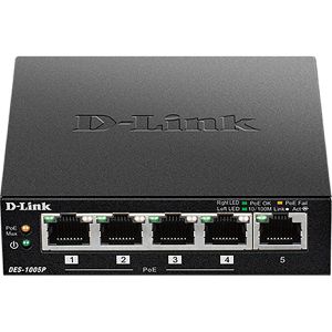 Produktbild für Switch D-Link DES-1005P/E, unmanaged