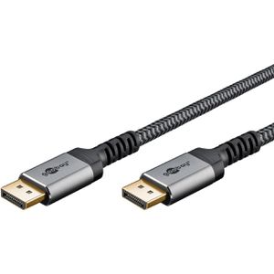 Displayport-Kabel Goobay 75685, 16K UHD, 80 Gbit/s, DP 2.1