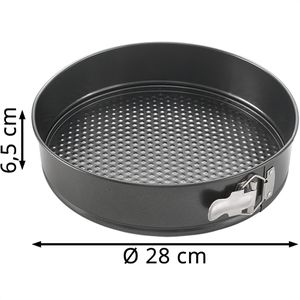 Produktbild für Backform Metaltex Superior 220606038 mit Flachboden, aus Stahl