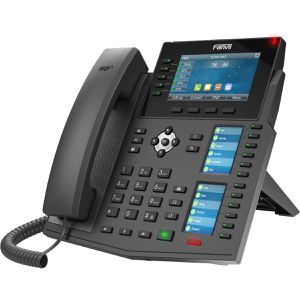 Produktbild für Telefon Fanvil X6U V2, anthrazit