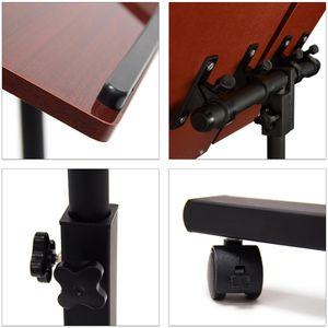 Produktbild für Stehpult Relaxdays Laptoptisch, aus Holz / Metall
