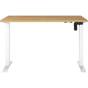 Produktbild für Schreibtisch Germania Profi 3.0, 8022-552, eiche / weiß