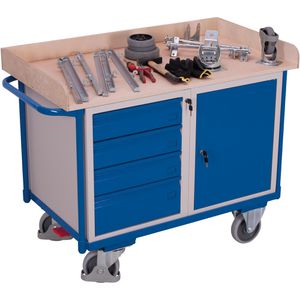 Produktbild für Werkstattwagen VARIOfit sw600.613, Tragkraft 400 kg