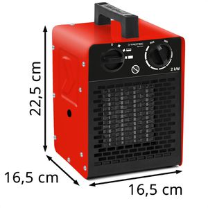 Produktbild für Heizlüfter Trotec TDS 10 C, mit 3 Stufen bis 2000 Watt