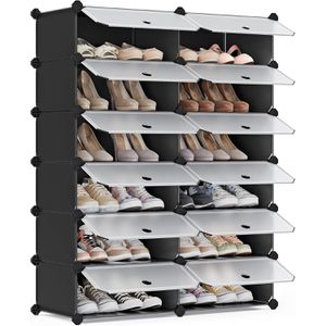 Schuhregal Songmics LPC26HV1, aus Kunststoff