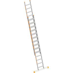 Schiebeleiter Layher Topic 1032, Arbeitshöhe 6,95m