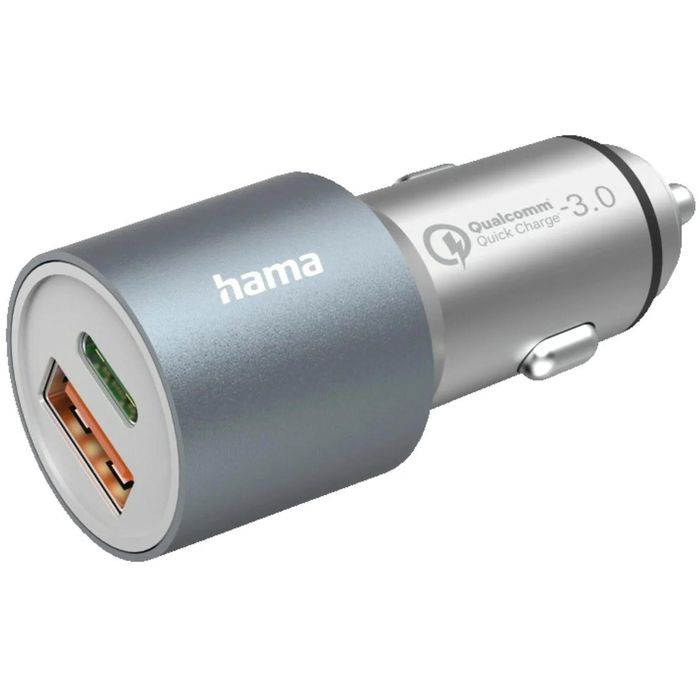 Hama USB-Kfz-Ladegerät 201639, 3A, 38W, 1x USB-A, 1x USB-C, für