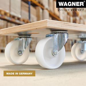 Produktbild für Möbelroller Wagner-System MM1143, Kunststoffrollen