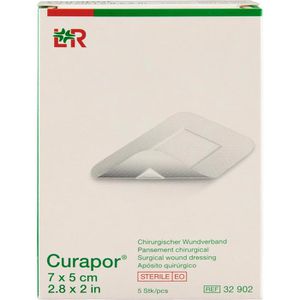 Produktbild für Pflaster Lohmann&amp;Rauscher Curapor, 5 Strips