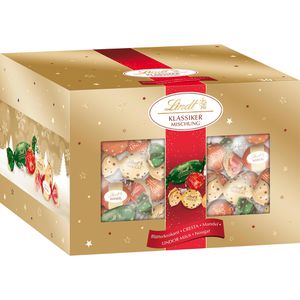 Produktbild für Pralinen Lindt weihnachtliche Klassiker Mischung, 32 Stück