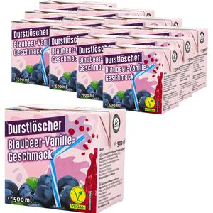 Produktbild für Saft Durstlöscher Blaubeer-Vanille-Geschmack