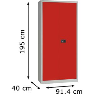 Produktbild für Aktenschrank Bisley E782A04, aus Metall