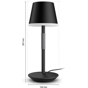 Produktbild für Tischlampe Philips-Hue Ambiance Go, schwarz, LED, RGBW