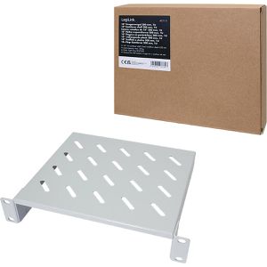 Produktbild für Netzwerkschrank-Fachboden LogiLink ACT111, 20 cm Einbautiefe