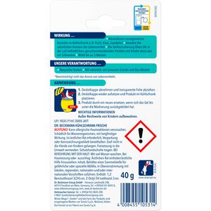 Produktbild für Geruchsneutralisierer Dr.Beckmann 4832, Kühlschrank Frische