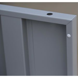 Produktbild für Schließfachschrank ClassiX X-523420, lichtgrau