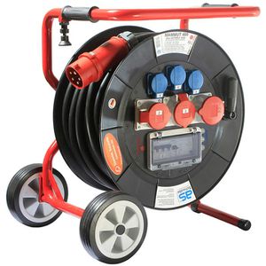 Kabeltrommel as-Schwabe 26205 Mammut 6, für außen IP44
