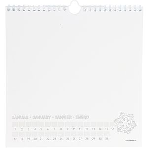 Produktbild für Fotokalender Folia Bastelkalender jahresunabhängig