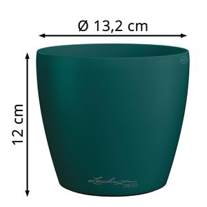 Produktbild für Übertopf Lechuza-DECO 12, pinie, Ø 13 x 12 cm