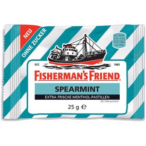 Produktbild für Kräuterbonbons Fishermans-Friend Spearmint