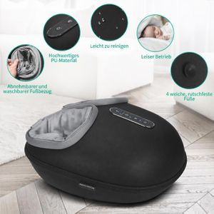 Produktbild für Fußmassagegerät Nekteck Medcursor Shiatsu, schwarz