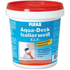Isolierfarbe Pufas Aqua-Deck Isolierweiß AD, 0,75l