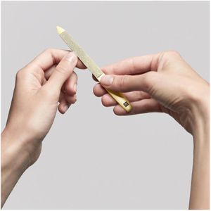 Produktbild für Nagelfeile Zwilling Saphir Premium, Gold Edition, Edelstahl