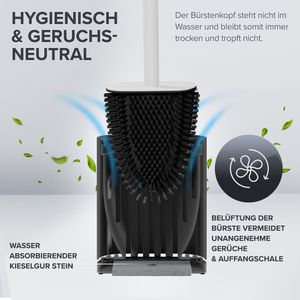 Produktbild für WC-Bürste ovimar Toilettenbürste Oppdal, weiß