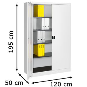 Produktbild für Aktenschrank Mauser entero BF5-12, aus Metall