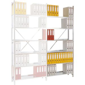 Produktbild für Anbauregal Manuflex Registra, RA2062, Aktenregal