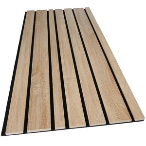 Produktbild für Akustikpaneel Kosche LuxLine 3D, Eiche Andorra