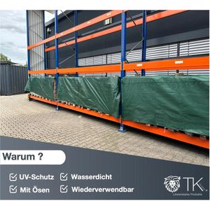 Produktbild für Abdeckplane TK-Gruppe Easy, grün