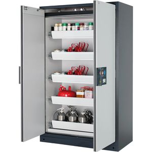 Gefahrstoffschrank asecos Q-Classic 90, 30016, mit 5 Auszügen
