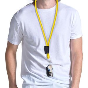 Produktbild für Schlüsselband Webbomb Tubular, gelb