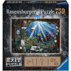 Puzzle Ravensburger 19953, Im U-Boot